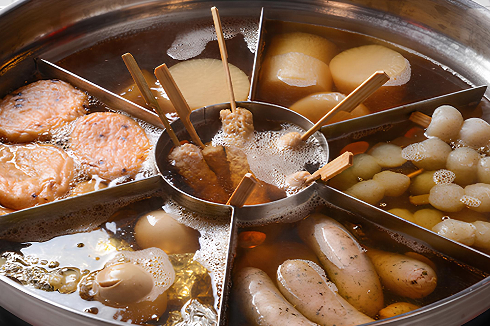 おでんと、アジフライ。